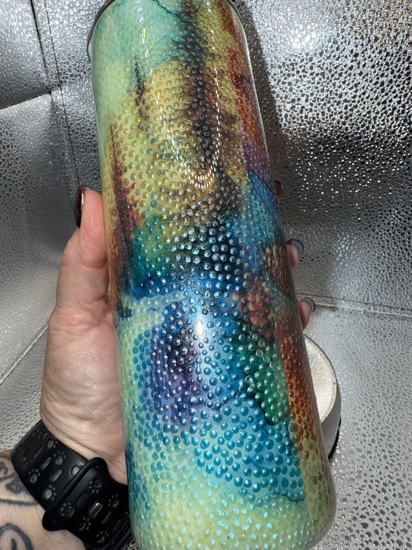 20 Oz Deer Dot Tumbler