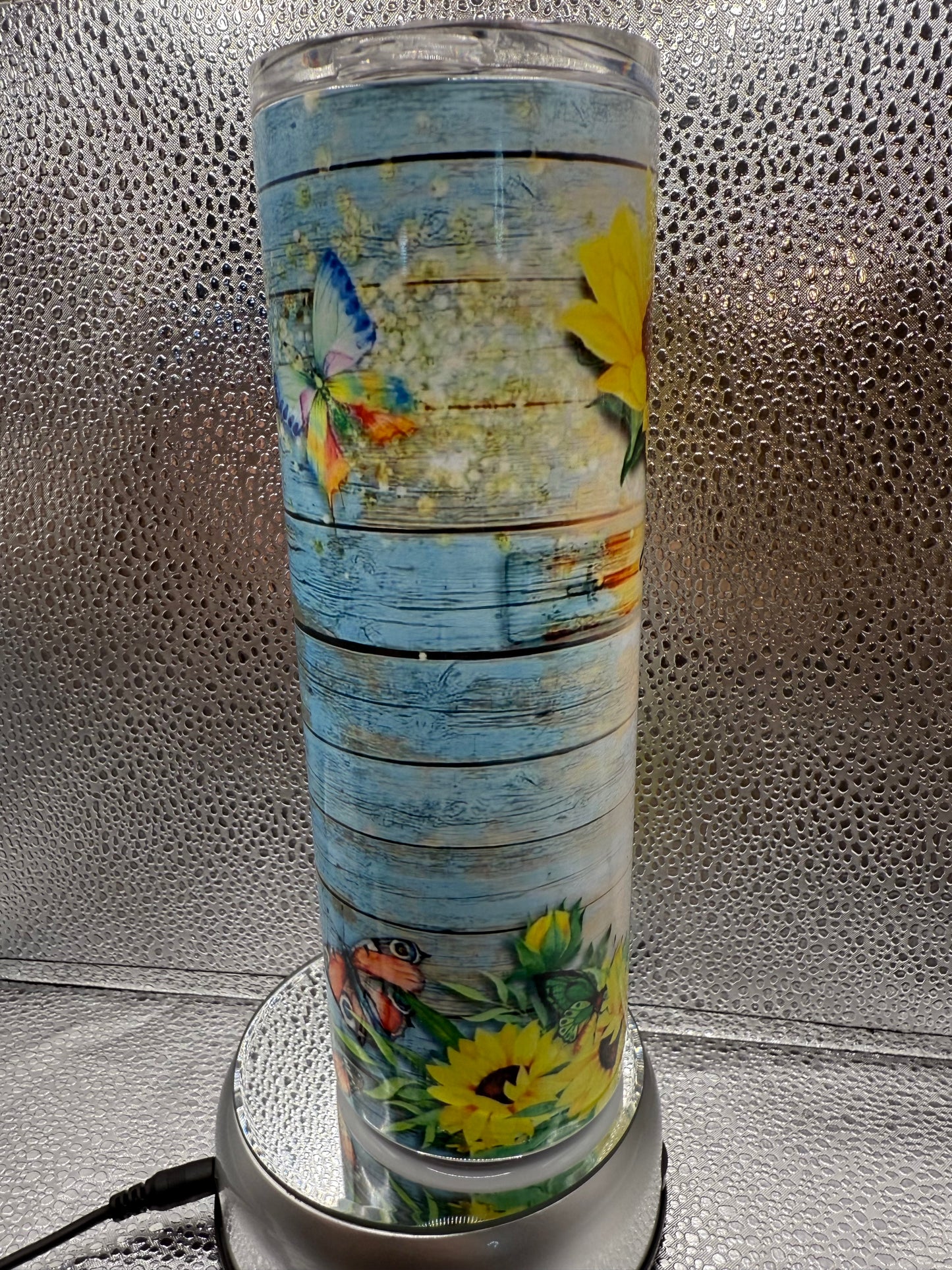 20 Oz Faith Sunflower SUBLIMATION Tumbler