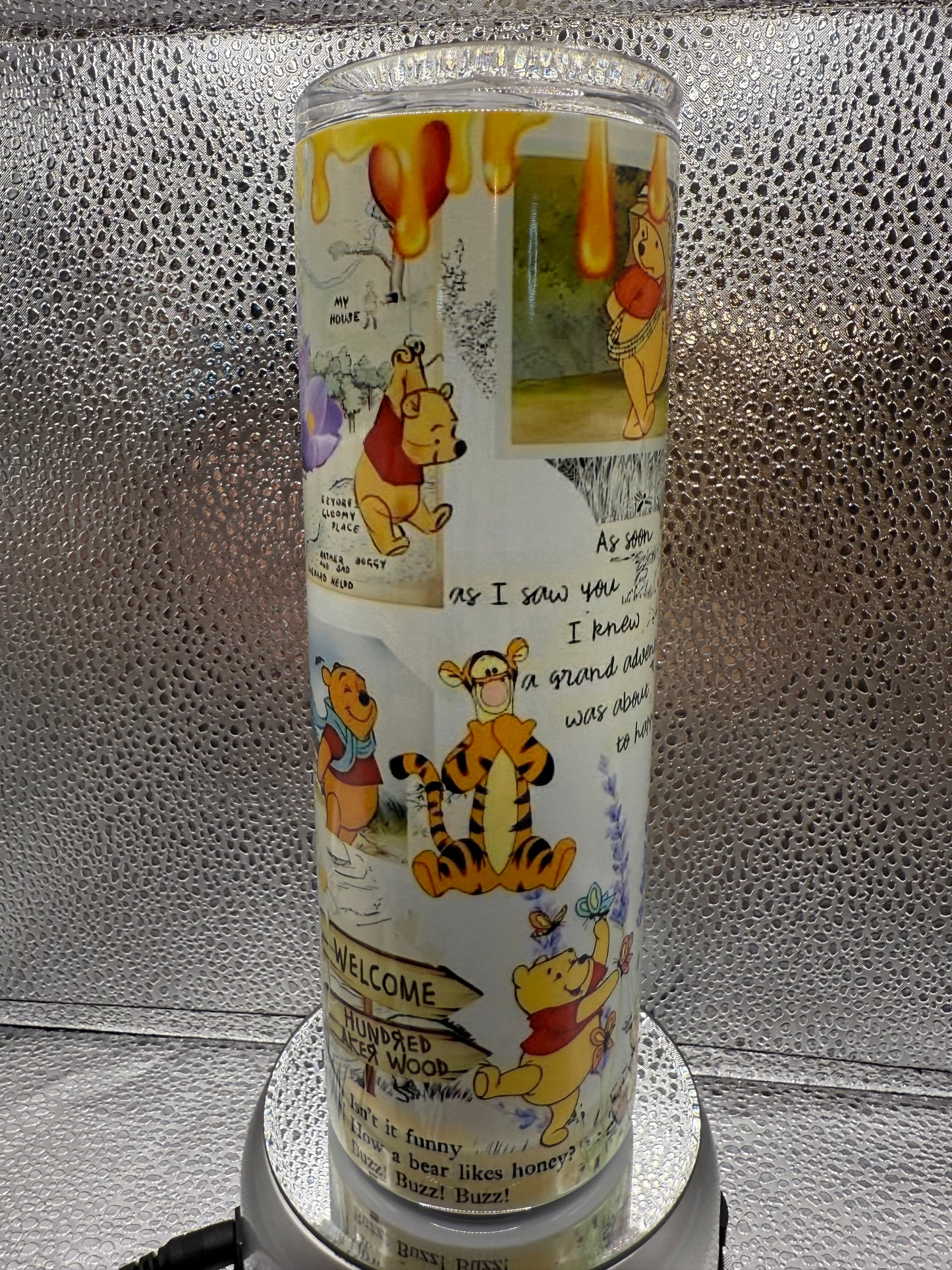 20 Oz Winnie The Pooh SUBLIMATION Tumbler
