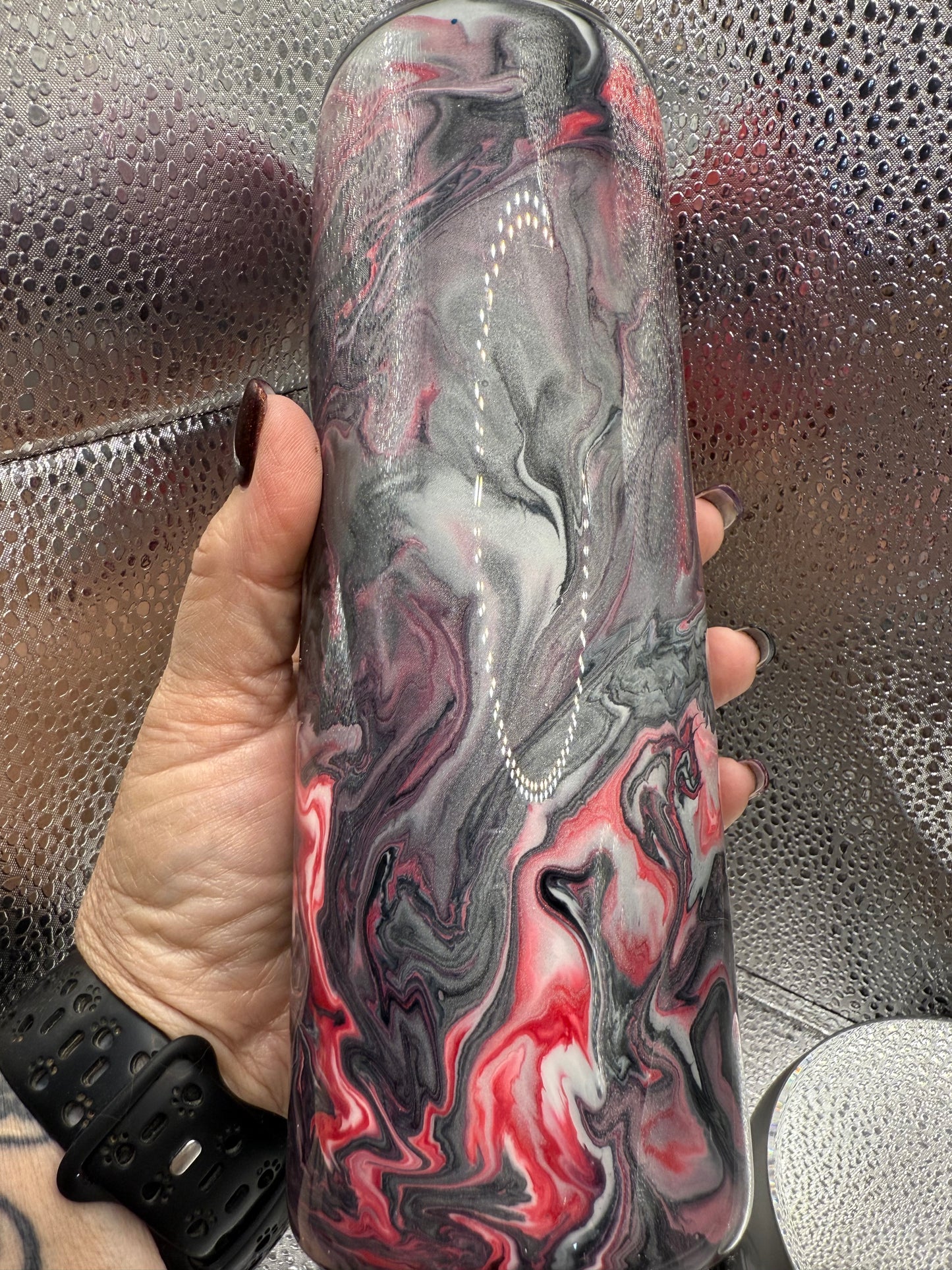 20 Oz Ink Swirl Tumbler