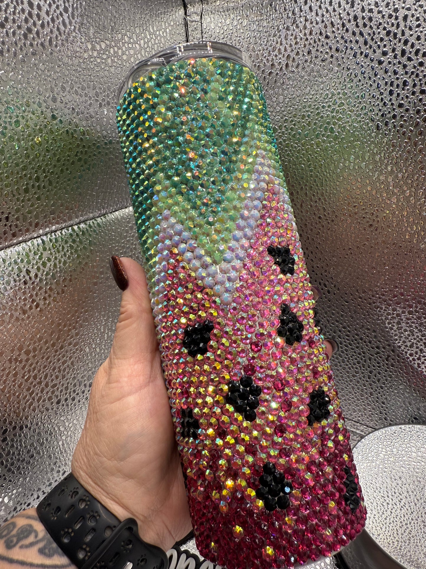 20 Oz Watermelon Rhinestone #2 Tumbler