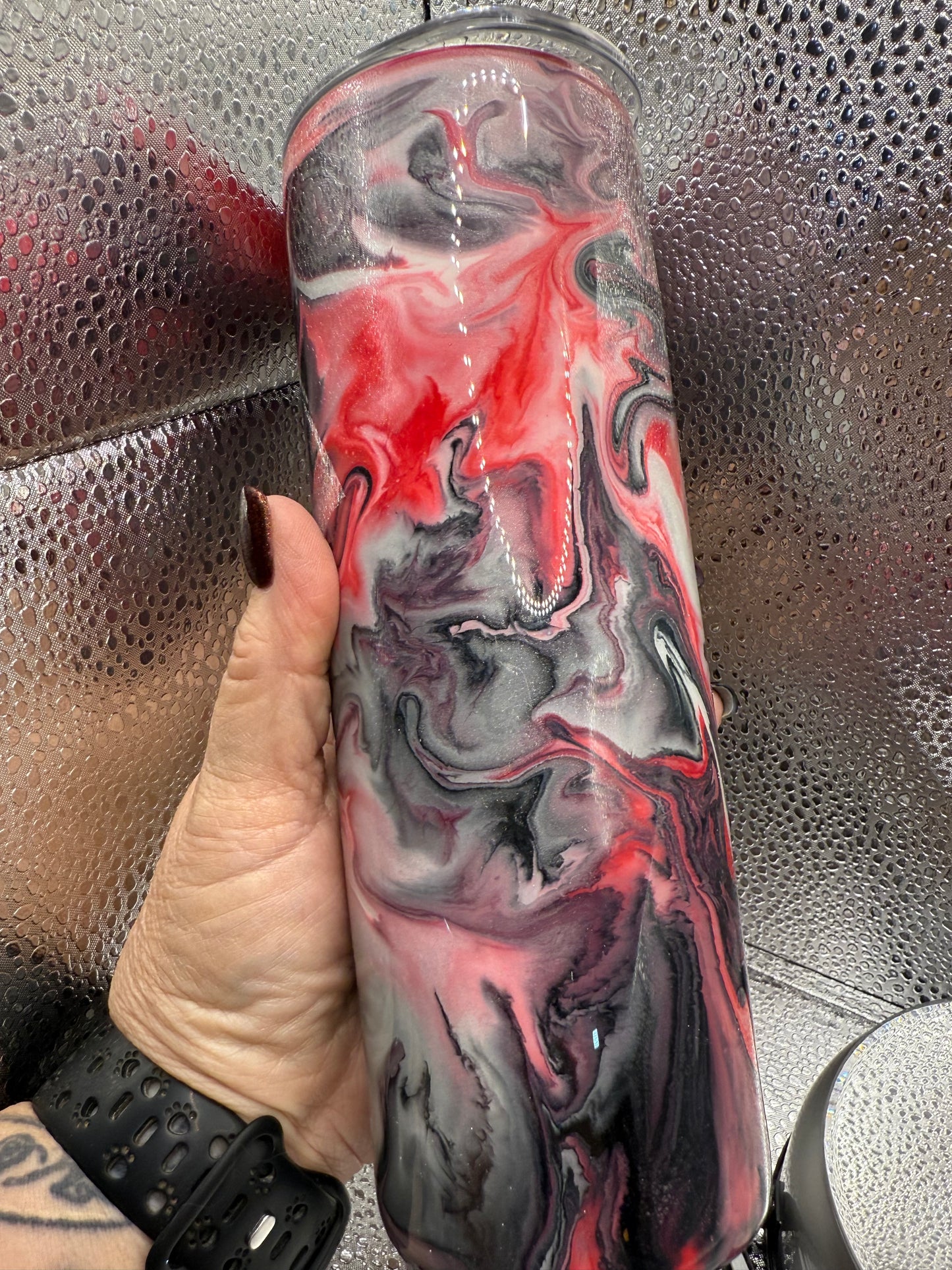 20 Oz Ink Swirl Tumbler
