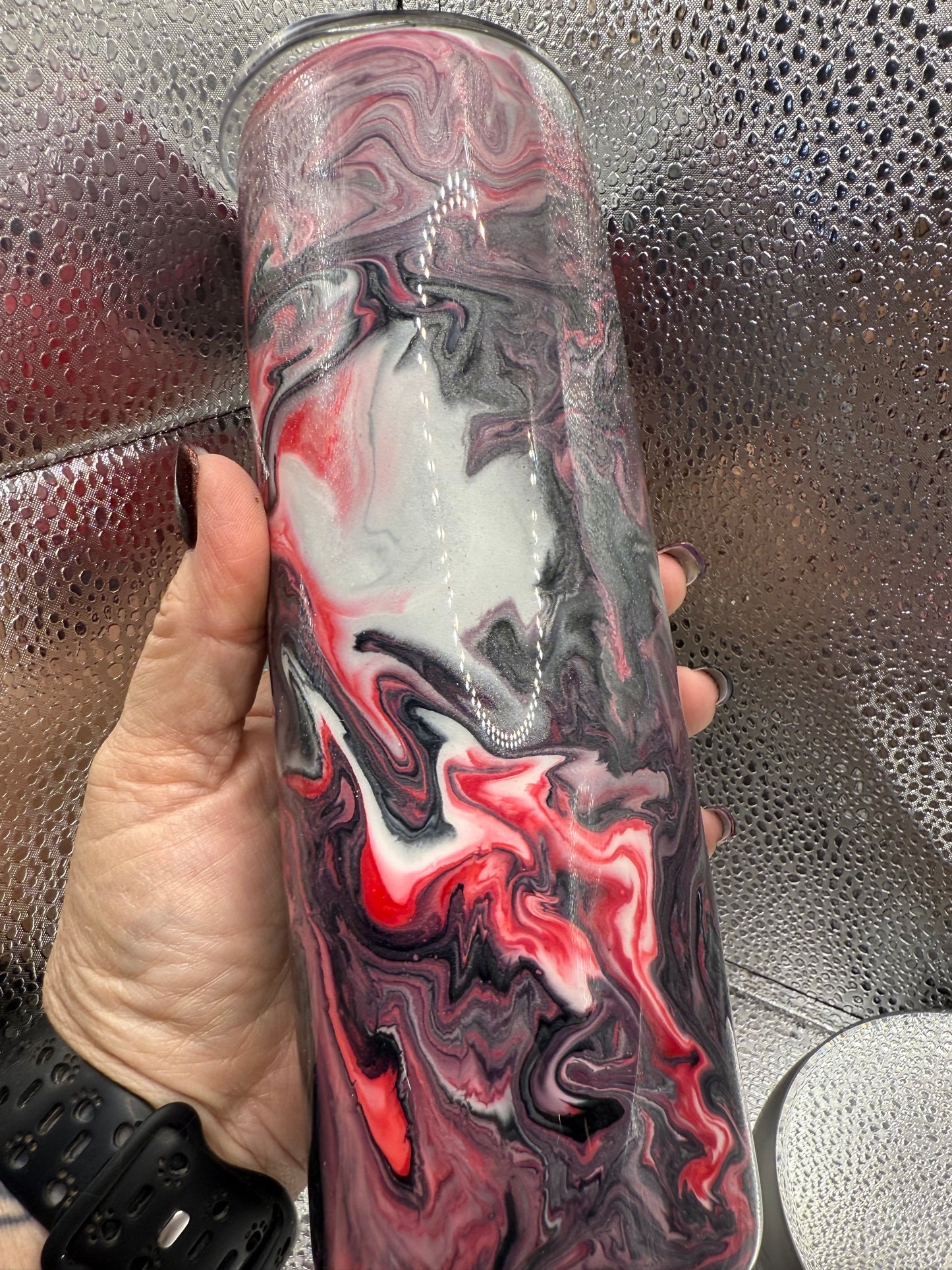 20 Oz Ink Swirl Tumbler