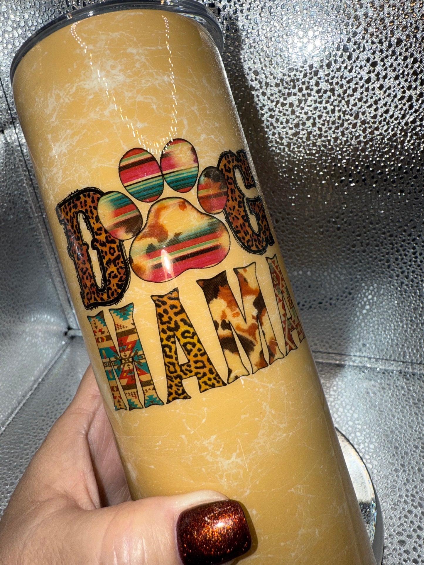 20 Oz Dog Mama Tumbler