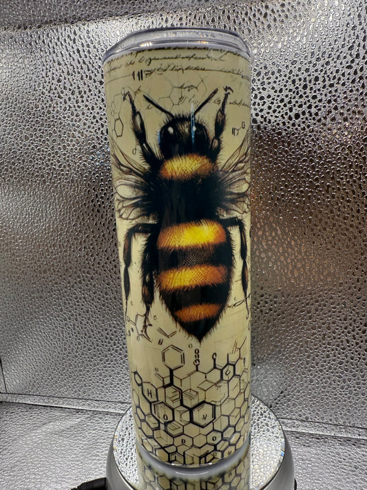 20 Oz Bee SUBLIMATION Tumbler