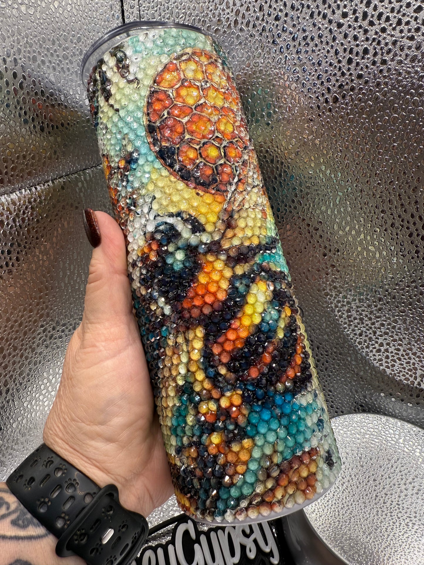 20 Oz Bee Rhinestone Tumbler