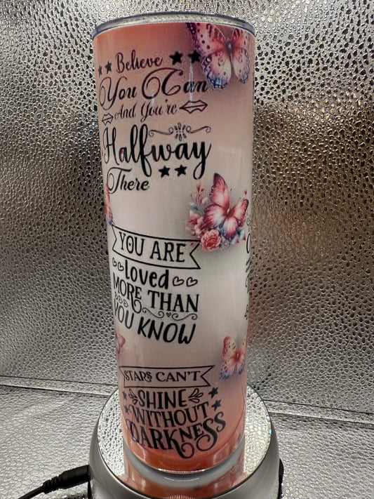 20 Oz Motivational SUBLIMATION Tumbler