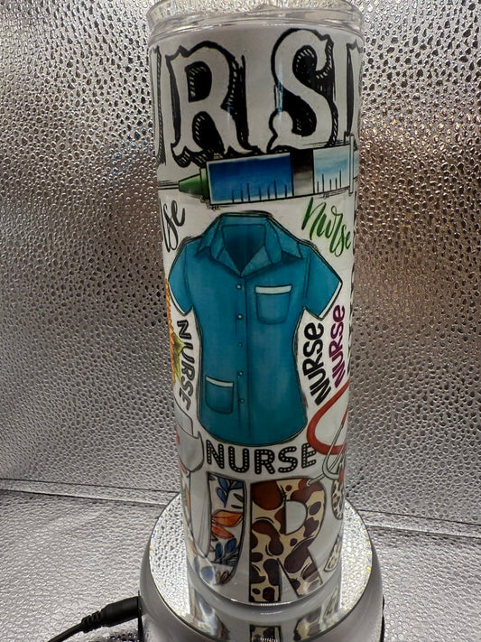 20 Oz Nurse SUBLIMATION Tumbler