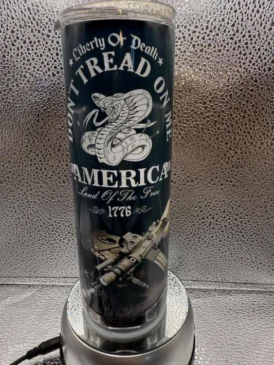 20 Oz Don’t Tread On Me SUBLIMATION Tumbler