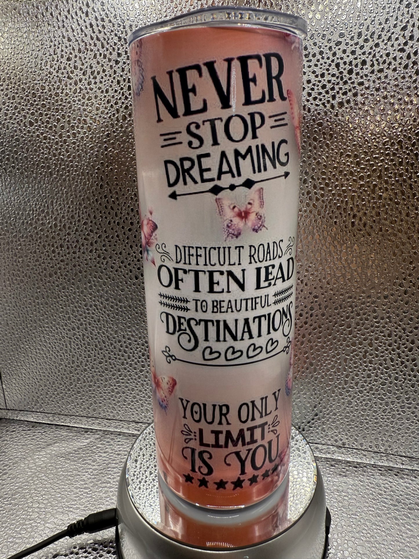 20 Oz Motivational SUBLIMATION Tumbler